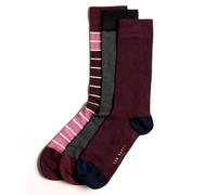 Ted Baker Coton Bio Robe Décontracté Chaussettes Cadeau 7-11 Adulte Coffret