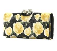 Ted Baker Cuir Porte-Monnaie Albaz Printed Large Bobble Purse Black Noir