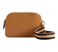 Ted Baker Darcelo Branded Webbing Leather Camera Bag, Sac pour Appareil Photo Femme, Taupe, Medium