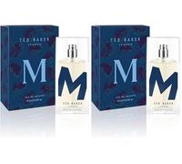 Ted Baker Eau de Toilette M pour homme - Parfum frais, hespéridé et épicé aux notes de mandarine, bergamote, poivre noir, ambre, vétiver et musc - Vaporisateur 75 ml (Lot de 2)