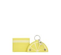 Ted Baker Étui 'Lemmonn' jaune / blanc, Taille One Size