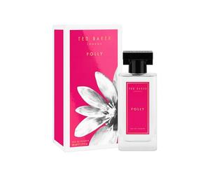 Ted Baker Floret Polly Eau de toilette Parfum pêche et mandarine Notes de tête avec notes de fond jasmin et chèvrefeuille Flacon en verre Parfum Polly 50 ml