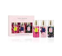 Ted Baker Fusion Mini Body & Hair Mist Trio Gift Set, 3x 75ml | Cosmic Crush, Midnight Petal and Pink Bloom, Perfume Body Mist Set, Vegan with Pro Vitamin B5