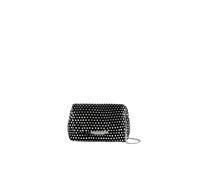 Ted Baker Glitszi-Mesh Crystal Cross Body Bag, Sac à bandoulière Femme, Noir, Small