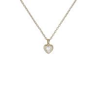 Ted Baker Hannela Collier avec pendentif en forme de Coeur Ornementé (ton or/cristal)