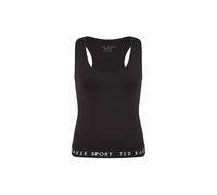 Ted Baker Haut 'Rihanna Essentials' noir / blanc cassé, Taille M