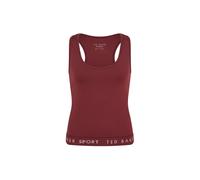 Ted Baker Haut 'Rihanna Essentials' rose pastel / rouge foncé, Taille S