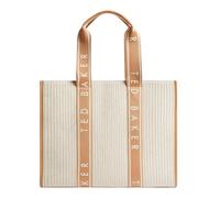 Ted Baker Hayllee Striped Canvas Large Icon Bag Camel