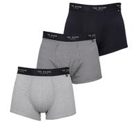 Ted Baker Hommes Trois Paquet Coton Coffre Respirant Boxer Slip 36% OFF