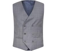 Ted Baker Indus Slim Fit Check Suit Vest Carreau gris 38 (48) Male