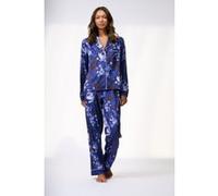 Ted Baker Isla Traditional Pj Dark Blue Digital Print Taille: XL | Pyjamas Outlet | Femme | Bleu
