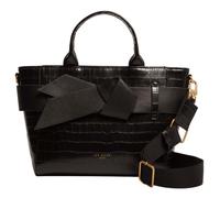 Ted Baker Jjosia Croc Effect Knot Bow Crossbody Bag Black