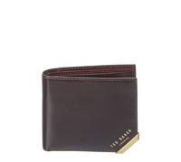 Ted Baker Korning Portefeuille à Deux Volets pour Homme, Xchocolat., Taille Unique