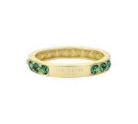Ted Baker London Rosie Bracelet jonc à charnière en cristal pour femme, Standard, Laiton, Pas de gemme