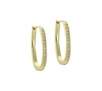 Ted Baker London Shivanna Crystal Shimmer Boucles d'oreilles créoles pour femme (doré/cristal)
