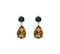 Ted Baker London Teaire Boucles d'oreilles en forme de larme en cristal pour femme, Standard, Laiton, Pas de gemme