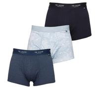 Ted Baker Lot Boxers Respirants Homme - Bleu Marine/Denim/Bleu Alatri - M
