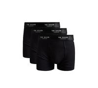 Ted Baker Lot de 3 Boxers en Coton pour Homme (TBB01), Noir, XL