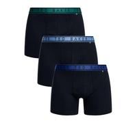 Ted Baker Lot de 3 Boxers en Coton Taille M Bleu Marine/Bleu Marine, Bleu Marine Bayou/Bleu Marine/Bleu Marine Mazarnie, M