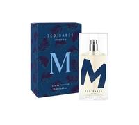 Ted Baker M Eau de Toilette pour homme. Parfum frais, hespéridé et épicé aux notes de mandarine, bergamote, Eau de Toilette longue tenue en vaporisateur pour homme et adolescent. 75 ml