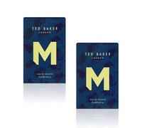 Ted Baker M EDT Duo Pack, Notes uniques de fève tonka et de musc sensuel avec une base boisée riche, Mark of Distinction, Eau de Toilette pour homme, 2 x 75 ml