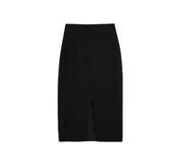 Ted Baker Manabsl Tailored Midi Skirt with Front Split Jupe, Noir, 38 Femme