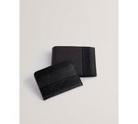 Ted Baker Men's Print Billfold Wallet Noir Taille unique Male