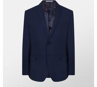 Ted Baker Men's Textured Slim Suit Jacket Bleu 38 (48) Male