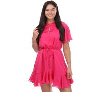 Ted Baker - Mini-robe "Elsieee" Ourlet Cannelé pour Femme GT1690 (34 FR) (Rose)