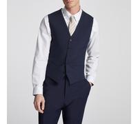 Ted Baker Pilos Slim Fit Navy Panama Waistcoat Marine 40 (50) Male