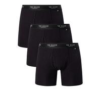 Ted Baker Pour des hommes Lot de 3 boxers en coton extensible, Noir