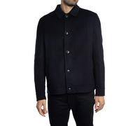Ted Baker Pour des hommes Veste à col en laine Sharpow, Bleu