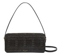Ted Baker sac à épaule bandoulière Pettria Raffia Straw Elongated Shoulder Bag Black noir