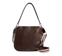 Ted Baker Sac à épaule marron en cuir pour femme - Willda Branded Webbing Leather Hobo Bag 308539