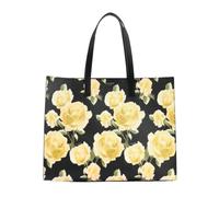 Ted Baker sac à épaule Tamicon Floral Print Extra Large Icon Bag Black noir