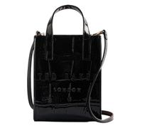 Ted Baker sac à main sac à épaule bandoulière Gatocon Croc Effect Mini Icon Bag Jet - Black noir