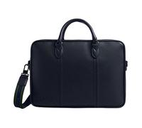 Ted Baker Sac de bureau bleu foncé pour homme - Kaden PU Webbing Document Bag Navy 308482
