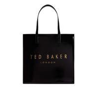 Ted Baker sac shopper Crinkon Crinkle Large Icon Bag Black