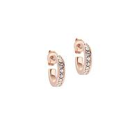 Ted Baker SEENITA Boucles d'oreilles Créoles tubulaires Mini Huggie (Doré Rose/Ornementé)