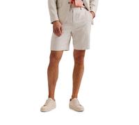 Ted Baker Short Damasks-Slim en Coton et Lin pour Homme, Naturel, 36W