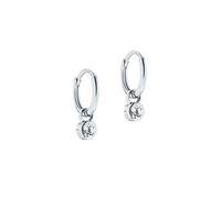 Ted Baker Sinalaa Boucles d'oreilles Huggie avec strass (couleur Argentée/Ornementé)