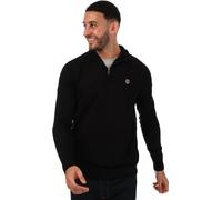 Ted Baker - Sweat-shirt "Tooting" avec fermeture éclair courte pour homme/femme unie GT285 (XXL) (Bleu marine)