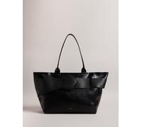 Ted Baker Ted Baker Black Jimma PU Large Tote Bag