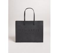 Ted Baker Ted Baker Black Sukicon Crosshatch East West Icon Bag