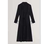 Ted Baker Ted Baker Blue RHAEAA - Tie Detail Midi Shirt Dress Blue 8
