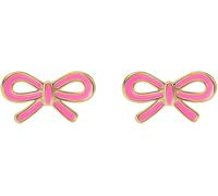Ted Baker Ted Baker Gold Plated BOWIE Tie Bow Enamel Stud Earrings