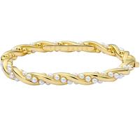 Ted Baker Ted Baker Gold Tone, Pearl Tilaa: Twisted Pearl Cuff Bracelet