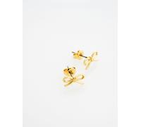 Ted Baker Ted Baker Gold Tone/Plain Metal BROOKE Mini Bow Stud Earrings