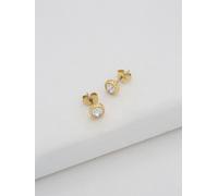Ted Baker Ted Baker Gold Tone SINAA: Crystal Stud Earrings