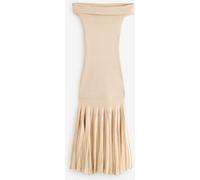 Ted Baker Ted Baker Natural Rylla Off The Shoulder Knitted Maxi Dress Natural EU 44 (UK 16)